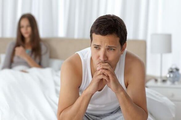 Impotencia en hombres con prostatitis